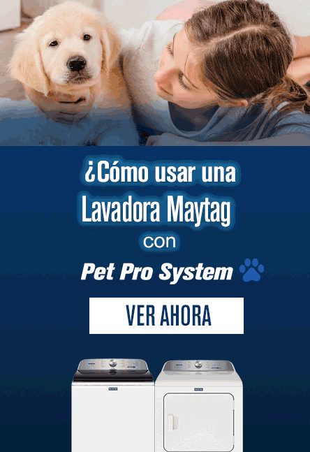 Cómo usar una lavadora Maytag con Pet Pro System